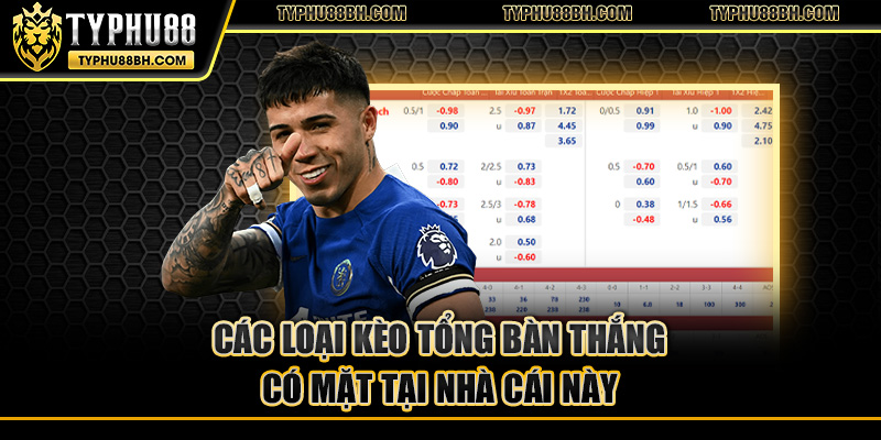 Kèo Tổng Bàn Thắng - Kinh Nghiệm Và Hướng Dẫn Thực Tiễn Các loại kèo tổng bàn thắng có mặt tại nhà cái này